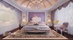 呼和浩特东岸国际欧式卧室家装效果图