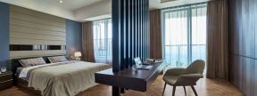 保利林语溪165㎡现代简约两居室卧室装修效果图