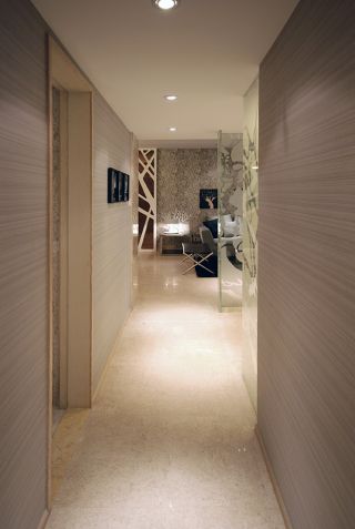 现代简约风格家庭走廊装修效果图片