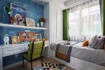 现代美式130平米四居室儿童卧室设计图片