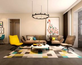 现代风格家庭沙发装修设计图片一览