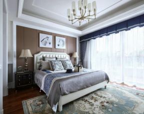2020法式卧室窗帘装修图大全 法式卧室装修效果图片