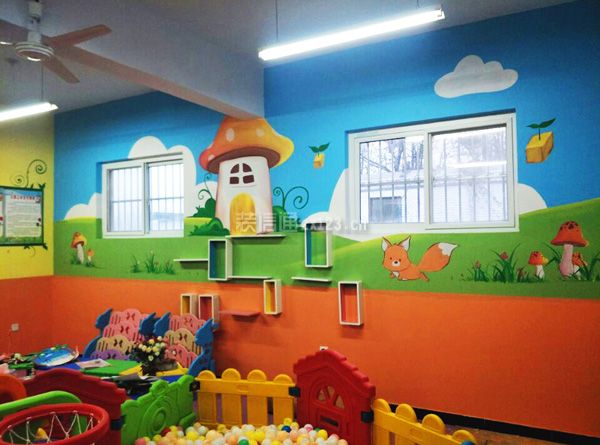 2020幼儿园墙体彩绘设计 2020幼儿园墙上设计 