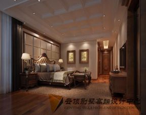 水悦城350平欧式风格卧室装修效果图