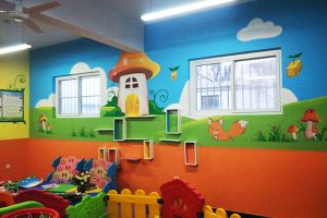 儿童之家墙绘安阳幼儿园墙绘安阳墙绘