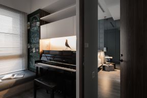 153平米现代简约三居室房间设计效果图片