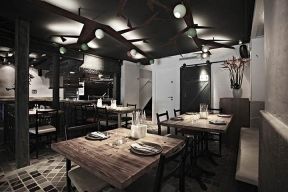 320平米餐饮餐厅环境布置效果图片