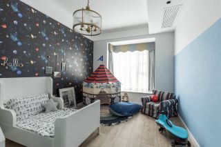 美式风格房子儿童卧室装修布置效果图赏析