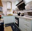 单身公寓样板房厨房小清新装修设计效果图