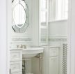 北欧风格白色系卫浴间设计图片