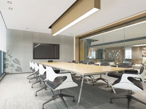 8000平米办公综合楼会议室装修效果图