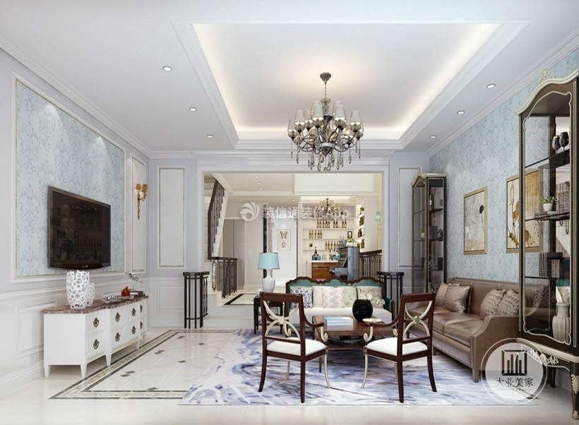 欧式古典客厅装修效果图 2020欧式古典客厅装修