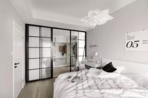北欧风格72平米两居卧室背景墙设计图片