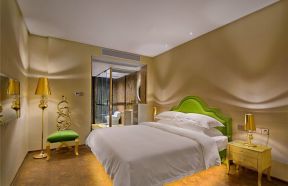 简约风格1500平米主题酒店卧室设计图片
