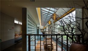 新中式风格1500平米主题酒店休闲区装修图片