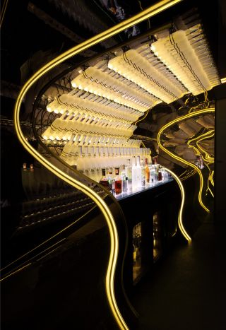 现代风格600平米精品酒吧室内装修实景图