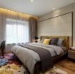 130平方家居卧室地毯装修设计图片