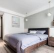 130平方简约风格家庭卧室实木地板装修设计