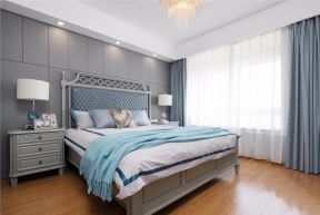 143平米现代轻奢风格四居卧室床头柜子设计图片