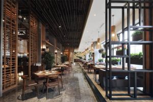 银川中式餐厅装修设计元素 中式餐厅装修效果图