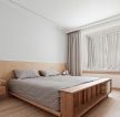 123平米欧式卧室浅色木地板装修效果图大全