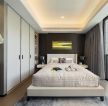 149平米房子卧室白色衣柜装修设计图
