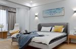123平米欧式白色卧室装修效果图欣赏