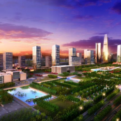 北京华银城实景图