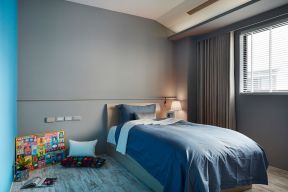 儿童房间图片 卧室单人床效果图 2020单人床图片