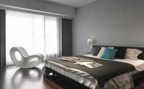  2020卧室壁灯效果图欣赏 灰色卧室装修  2020简约灰色卧室装修设计