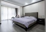 新中式风格100平米三室住宅卧室阳台设计图片