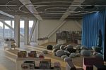680平米教育机构图书馆休闲区设计图片