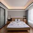 中式风格新房卧室白色纱帘设计案例图片