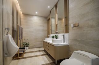 182平米房子卫生间浴室柜装修效果图