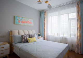 182平米房子卧室窗帘装修设计图大全