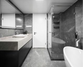 182平米房子整体淋浴房设计装修效果图