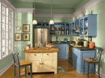 2023英伦风格家庭厨房橱柜设计图片