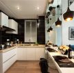 117平米现代风格三居室家庭厨房装修图片