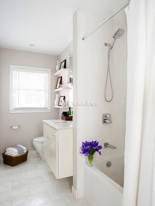 现代简约风格3平米家庭卫生间设计图片