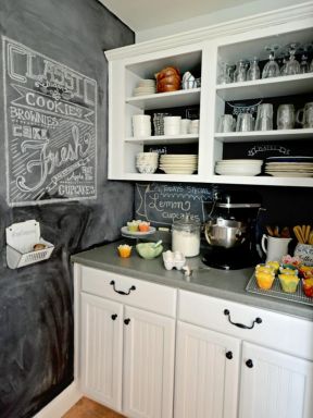 厨房碗柜设计 厨房碗柜设计图片 