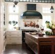 2023小法式风格家庭开放厨房橱柜设计图片