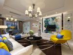 紫轩公寓现代简约160平四居室装修案例