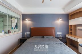 临江景苑现代170平平层卧室装修案例