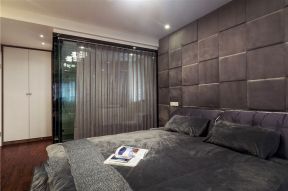 百福公寓现代123平三居室卧室装修案例