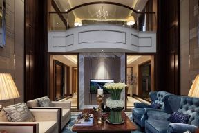 300平米现代港式风格别墅客厅茶几装修图片