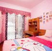 儿童房墙壁粉色装潢设计图片大全