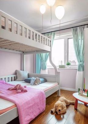 复地悦城102㎡三居室美式风格儿童房装修效果图