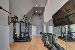 2020家庭健身房装修效果图 室内健身房 