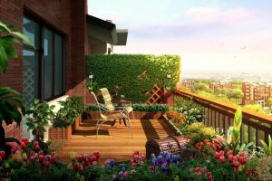如何把阳台设计装饰成花园