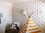 2023北欧风格家居儿童房间蒙古包蚊帐图片